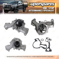 Superspares Water Pump for Mitsubishi Magna TR - TE 3.0 Litre V6 Petrol 6G72