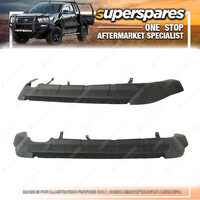 Lower Rear Bumper Bar Cover for Mitsubishi Outlander ZG ZH 11/2006-10/2012