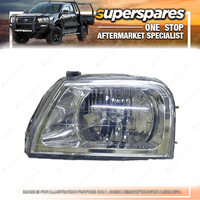 Superspares Left Headlight for Mitsubishi Triton 4WD MK 06/2001-06/2006