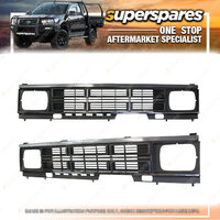 Superspares Front Grille for Nissan Navara Z20 02 / 1988 - 05 / 1992