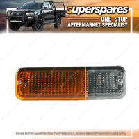 Superspares Right Bumper Bar Blinker for Nissan Urvan E23 07/1983-02/1987