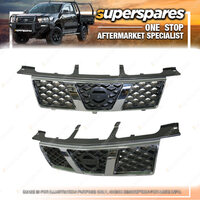 Superspares Front Grille for Nissan X Trail T30 10/2001 - 08/2007