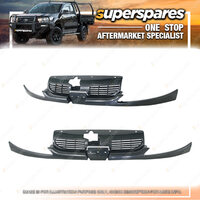 Superspares Front Grille for Peugeot 206 10/1999-09/2007 Brand New