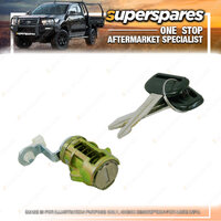 Superspares Left Door Lock Barrel Keys for Toyota Hiace RZH 11/1989-02/2005