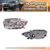 Left Headlight for Toyota Kluger GSU40 SERIES 1 Suit Kx-S And Grande Model