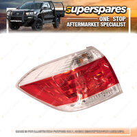 Superspares Left Tail Light for Toyota Kluger GSU40 SERIES 2 10/2010-02/2014