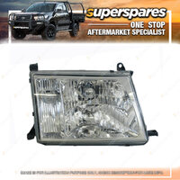 Right Headlight for Toyota Landcruiser 100 SERIES Crystal 04/1998-04/2005