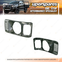 Superspares Left Headlight Case for Toyota Liteace KM20 02/1980-12/1982