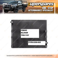 Superspares A/C Condenser for Toyota Landcruiser Prado JZ95 07/1995-01/2003