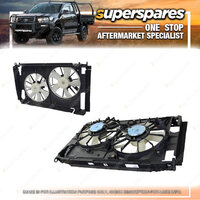 Dual Radiator Fan for Toyota Rav4 ACA30 SERIES 2.4L Inline 4 Petrol 2Azfe