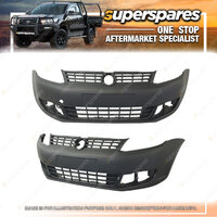 Superspares Front Bumper Bar Cover for Volkswagen Caddy 2K 08/2010-ONWARDS