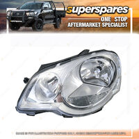 Superspares Left Headlight for Volkswagen Polo 9N 11/2005-02/2010