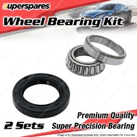 2x Rear Wheel Bearing Kit for Saab 99 B20 2.0L I4 8V SOHC FWD 1974 - 1980