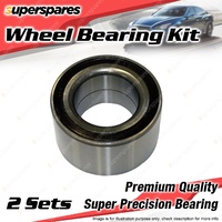 2x Front Wheel Bearing Kit for PORSCHE 911 CARRERA 4 3.6L F6 SOHC 1989-1993