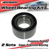 2x Rear Wheel Bearing Kit for MERCEDES BENZ A190 CL E Class C140 C215 C216