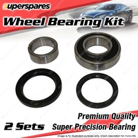 2x Rear Wheel Bearing Kit for SUZUKI GRAND VITARA VITARA SE416 I4 V6 W/O ABS