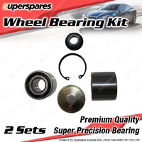 2x Rear Wheel Bearing Kit for RENAULT CLIO MEGANE X84 1.4L 1.6L 1.9L 2.0L