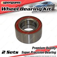 2x Front Wheel Bearing Kit for SAAB 9000 900 2.0L 2.1L I4 1981-1993