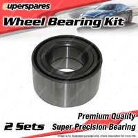 2x Front Wheel Bearing Kit for PORSCHE CAYENNE V6 V8 DOHC 2003-2010