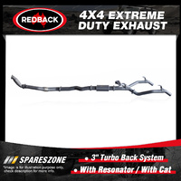 Redback 4x4 Exhaust & Resonator & cat for Toyota Landcruiser 79 1VD-FTV Manual