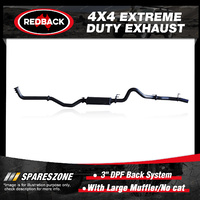 Redback 4x4 409 SS Exhaust Large Muffler No cat for Toyota Prado 150 1GD-FTV