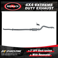 Redback 4x4 Exhaust & Resonator for Volkswagen Amarok 2H 2.0L 09/10-on