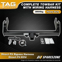 TAG Towbar Kit with Wiring Harness for Toyota Hilux KUN16 KUN26 GGN GUN 3500kg