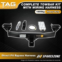 TAG Heavy Duty Towbar Kit for Subaru Forester SJ Wagon Powder-Coated 1800kg