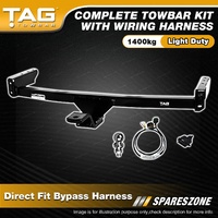 TAG Light Duty Towbar Kit for Subaru Outback 2nd 3rd GEN BG BH Wagon 1400kg