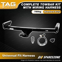 TAG Light Duty Towbar Kit for Ford Laser 03/87-12/94 Meteor 03/86-09/87 750kg