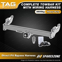 TAG Heavy Duty Towbar Kit for Toyota Hilux 04/2015 - on Digital no bumper 3500kg