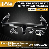 TAG Heavy Duty Towbar Kit for Mitsubishi Triton MQ MR Ute 15-18 Capacity 3100kg