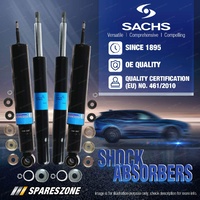 Front + Rear Sachs Shock Absorbers for Volkswagen Golf 19E Hatchback 02/84-06/93