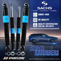 Front + Rear Sachs Shock Absorbers for Volkswagen Passat Sedan Wagon 10/80-82