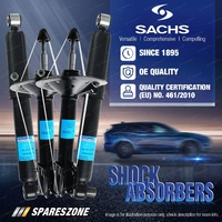 Front + Rear Sachs Shock Absorbers for Holden Barina SB Hatchback 04/94-01/01