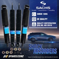 Front + Rear Sachs Shock Absorbers for Nissan 720 4WD Ute 09/1979-11/1981