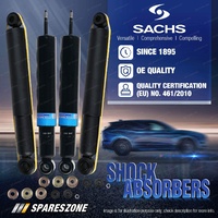 Front + Rear Sachs Shock Absorbers for Nissan 720 4WD Ute 01/1982-08/1985