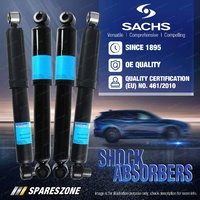 Front + Rear Sachs Shock Absorbers for Nissan Navara D21 Ute 2WD 08/85-02/97