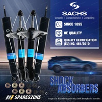 Front + Rear Sachs Shock Absorbers for Mercedes Benz 200 Series W124 Sedan 86-96