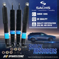 Front + Rear Sachs Shock Absorbers for Daihatsu Feroza F300 4WD Wagon 88-92