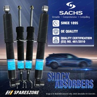 Front + Rear Sachs Shock Absorbers for Kia Pregio 2.7D Van 07/02-11/05