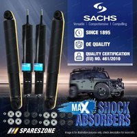 Front + Rear Sachs Max Shock Absorbers for Ford Maverick LWB SWB 4WD Wagon 88-93