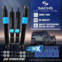 Front + Rear Sachs Max Shock Absorbers for Nissan Patrol W260 Wagon 1989-1993