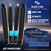 Front + Rear Sachs Shock Absorbers for Mazda BT-50 2.5L 2WD Ute 11/09-09/11