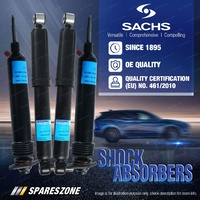 Front + Rear Sachs Shock Absorbers for Jeep Wrangler JK Hard and Soft Top 07-20