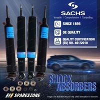 Front + Rear Sachs Shock Absorbers for Mercedes Benz S-Class W116 W126 C126