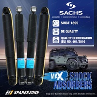 Front + Rear Sachs Max Shock Absorbers for Mazda BT-50 2.5L 3.0L Turbo Diesel