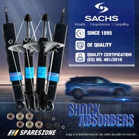 Front + Rear Sachs Shock Absorbers for Saab 9-5 2.0T 2.2 3.0T Sedan Wagon
