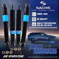 Front + Rear Sachs Shock Absorbers for Nissan Terrano R20 2.4 2.7 1997-2000