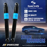 2 x Rear Sachs Shock Absorbers for Holden Barina ML All 09/1986-1989